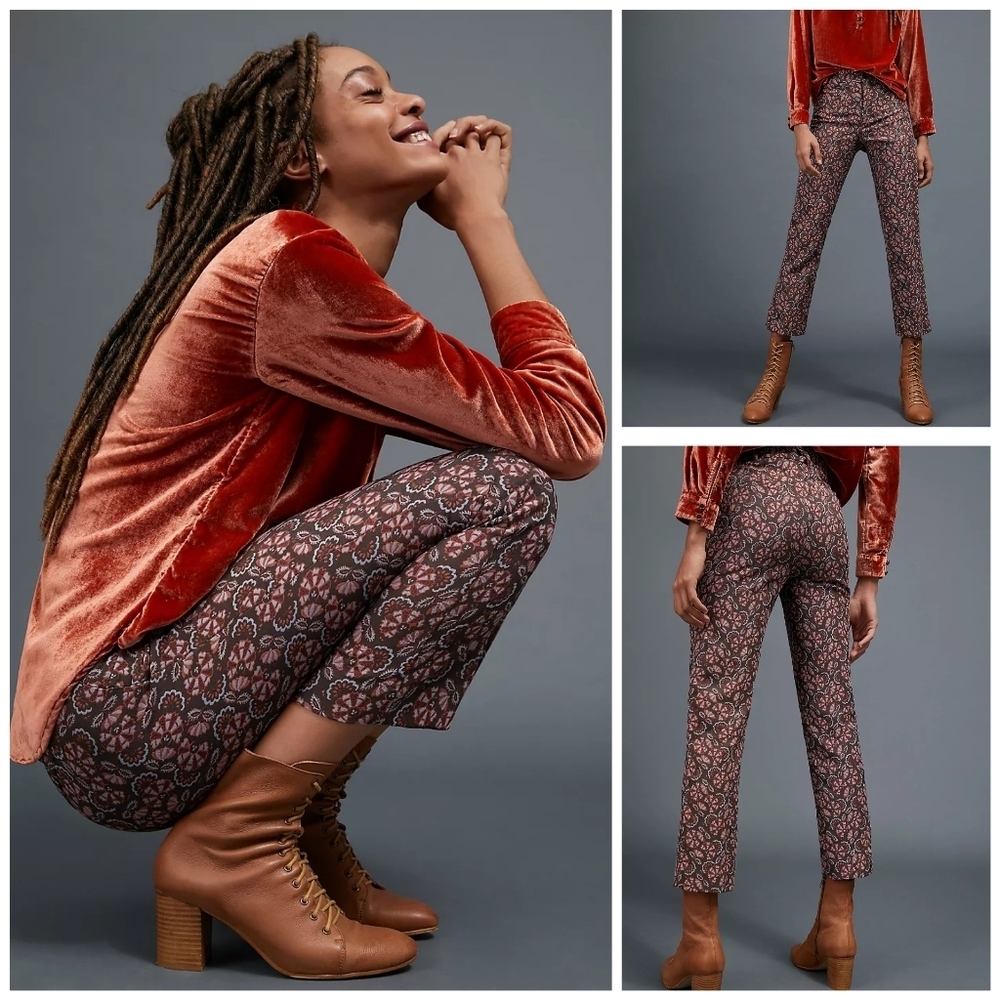 Anthropologie slim straight pants size 6